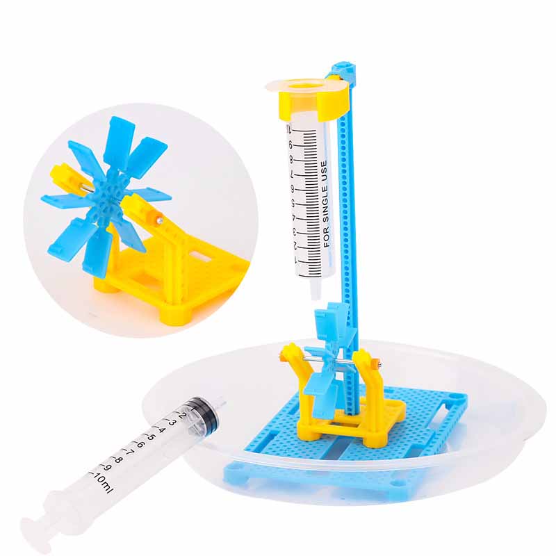 Science Kit - ระหัดวิดน้ำรถยนต์วิทยาศาสตร์และเทคโนโลยีแบบทำมือชุดทดลองทางวิทยาศาสตร์ผลิตขนาดเล็กสำหรับเด็กการสอนโรคเอดส์ชุดวัสดุของเล่น