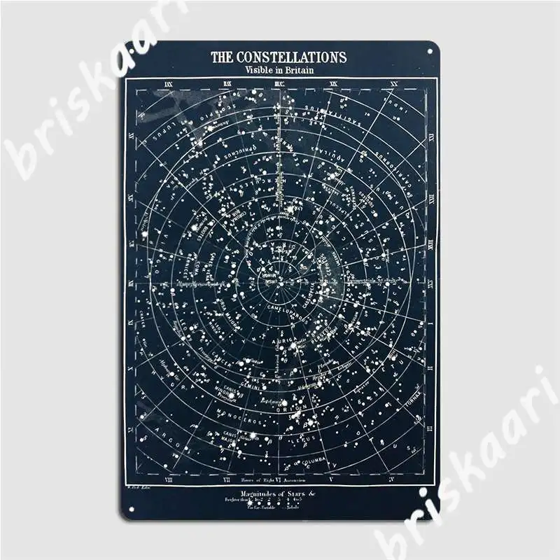 โปสเตอร์แผนที่กลุ่มดาววินเทจปร - Star Map Poster บทวิจารณ์และราคา