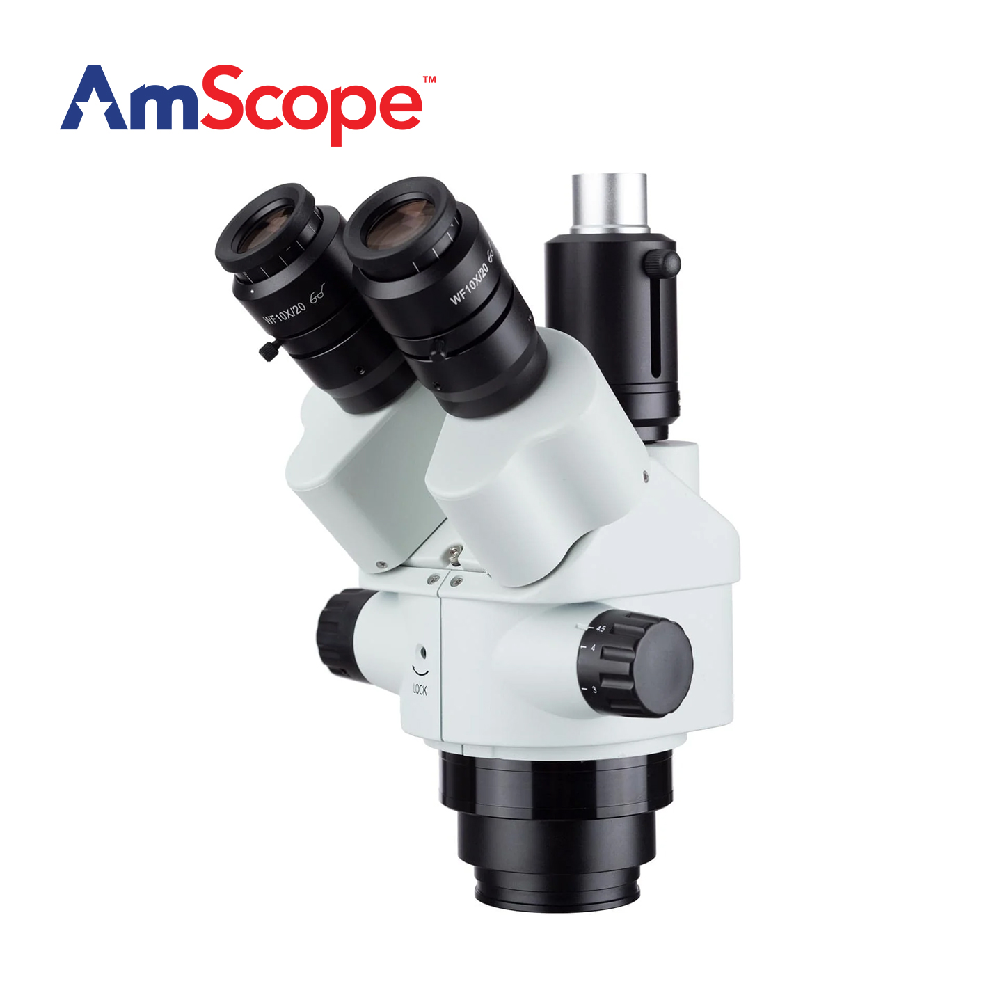 กล้องจุลทรรศน์สเตอริโอซูมแบบสา - Amscope Microscope Stereo 7X-45X บทวิจารณ์และราคา