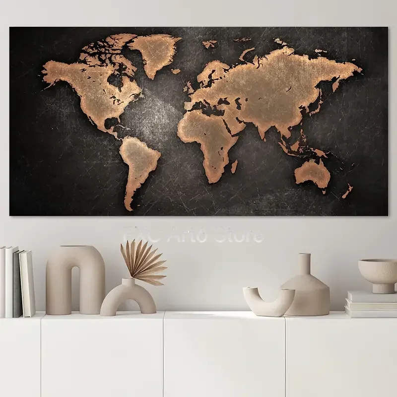 1PC โปสเตอร์ผ้าใบไร้กรอบ, ศิลป - Star Map Poster บทวิจารณ์และราคา