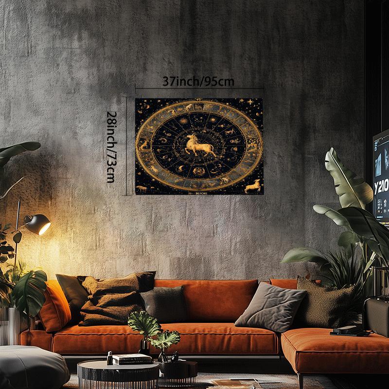 ผ้าแขวนผนังลายกลุ่มดาวสุดหรู ศ - Star Map Poster บทวิจารณ์และราคา