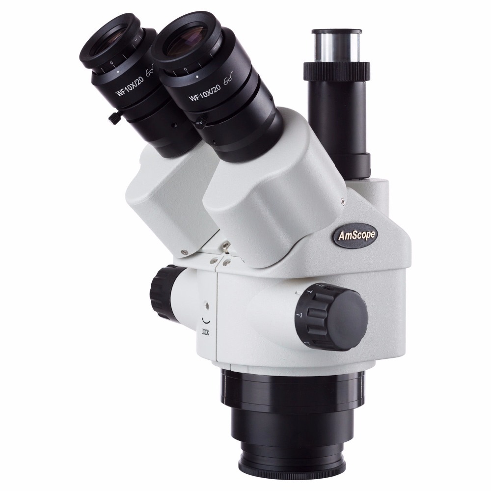 AmScope 7X-45X Simul-Focal Tri - Amscope Microscope Stereo 7X-45X บทวิจารณ์และราคา