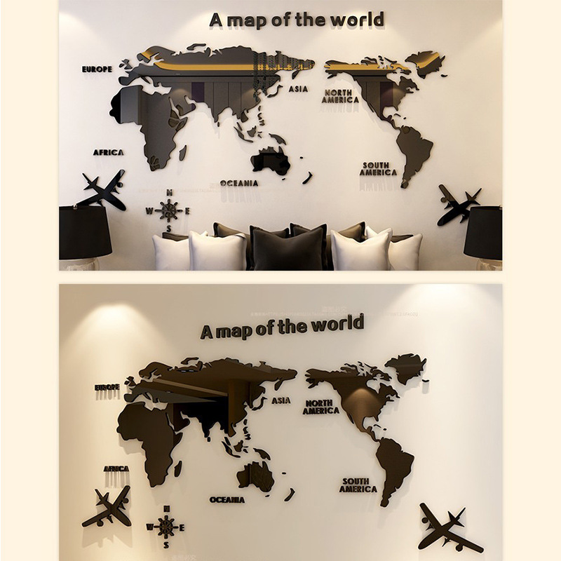 แผนที่โลกแบบนอร์ดิกอะคริลิค3มิ - Star Map Poster บทวิจารณ์และราคา