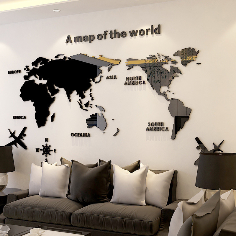 แผนที่โลกแบบนอร์ดิกอะคริลิค3มิ - Star Map Poster บทวิจารณ์และราคา