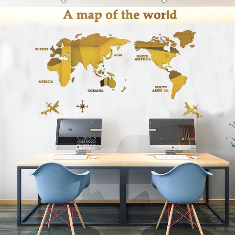 แผนที่โลกแบบนอร์ดิกอะคริลิค3มิ - Star Map Poster บทวิจารณ์และราคา