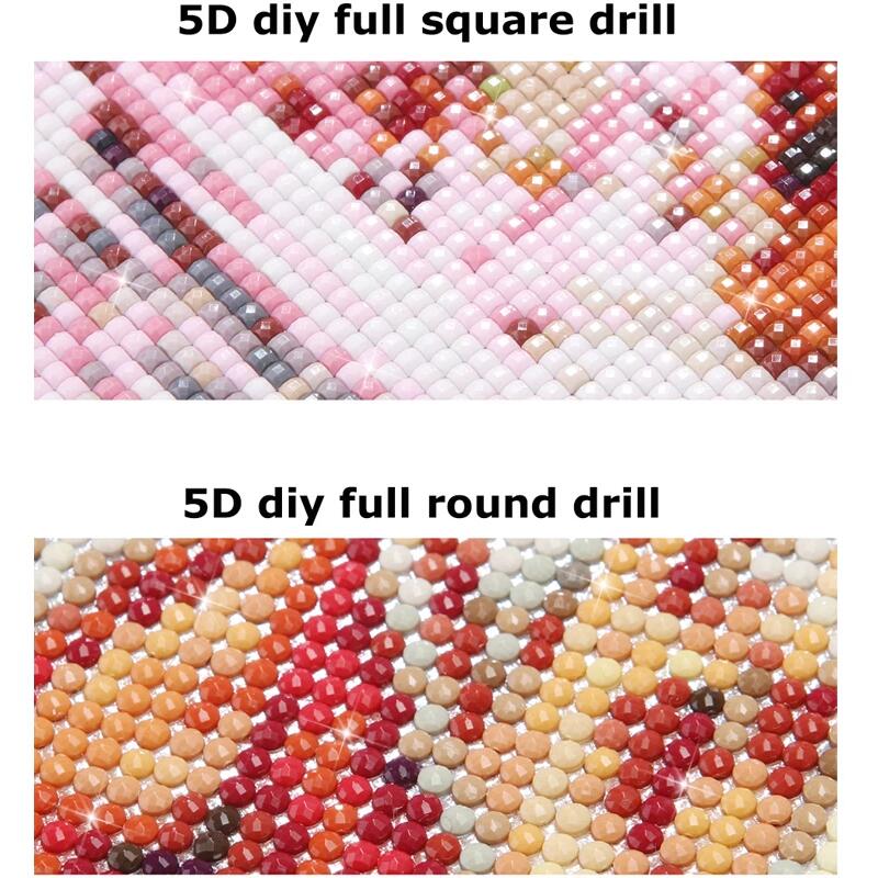 5D DIY เพชรขนาดใหญ่ภาพวาด Amaz - Volcano Kit Eruption บทวิจารณ์และราคา