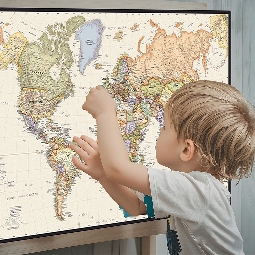 Vintage แขวนโปสเตอร์ World แผน - Star Map Poster บทวิจารณ์และราคา