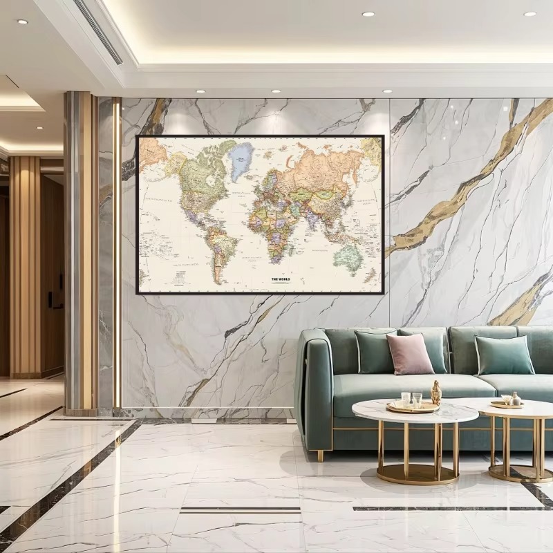 Vintage แขวนโปสเตอร์ World แผน - Star Map Poster บทวิจารณ์และราคา